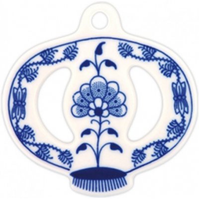 Cibulák Dubí Vánoční ozdoba jablíčko cibulový porcelán 10380 – Hledejceny.cz