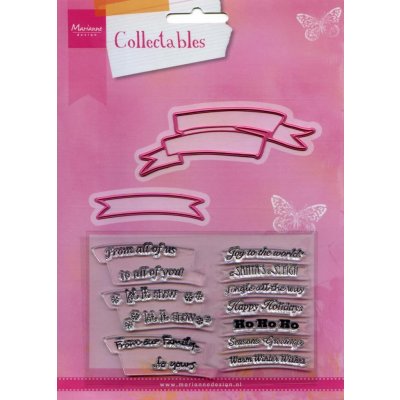 Marianne design Vyřezávací šablona Creatables a razítka – Zboží Dáma