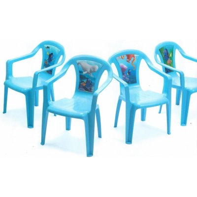 VČS plastová židlička Hledá se Nemo modrá
