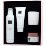 Rituals The Ritual of Sakura sprchová pěna 200 ml + tělový peeling 125 g + tělový krém 100 ml + svíčka 140 g dárková sada – Zboží Dáma