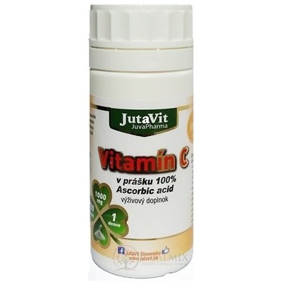 Jutavit Vitamin C v prášku 100% Ascorbic acid 160 g – Hledejceny.cz