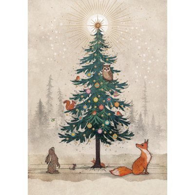 Přání DC042 BUG ART - VÁNOČNÍ – Zboží Dáma