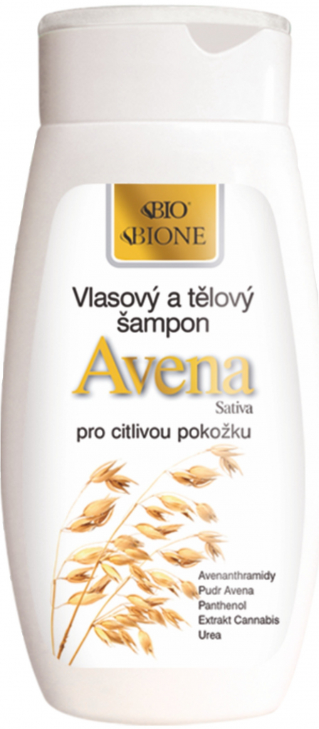 BC Bione Cosmetics Avena šampon vlasový a tělový 260 ml od 91 Kč -  Heureka.cz