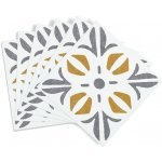 d-c-fix 270-3107 Samolepicí kachličky na stěnu Cubia zlatá (6 kusů 15,25 cm x 15,25 cm – Zboží Dáma