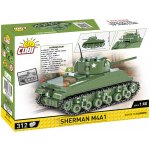 COBI 2715 World War II Americký tank Sherman M4A1 – Zboží Mobilmania