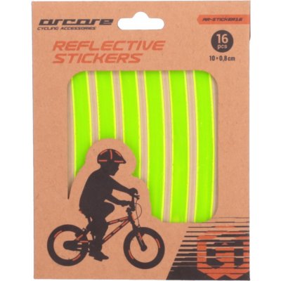 Reflexní cyklo samolepky Arcore AR STICKER 16 Reflexní neon – Hledejceny.cz