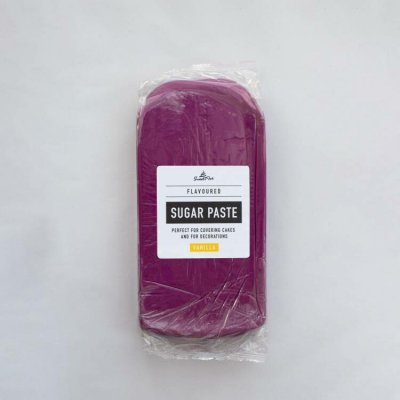 SweetArt potahovací a modelovací hmota vanilková Violet 1 kg – Sleviste.cz