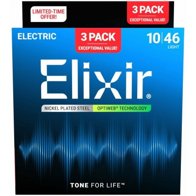 Elixir Optiweb Electric 16572 3-pack – Zboží Mobilmania