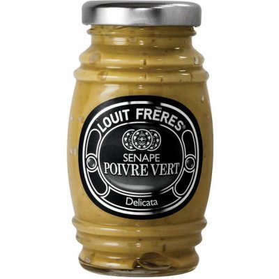 Louit Fréres hořčice se zeleným pepřem 130g – Zboží Dáma