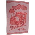 Margitex ručník Obrázek 30 x 50 cm mašinka červená