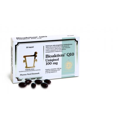 Pharma Nord Bioaktivní Q10 Uniqinol 100 mg 30 kapslí – Hledejceny.cz