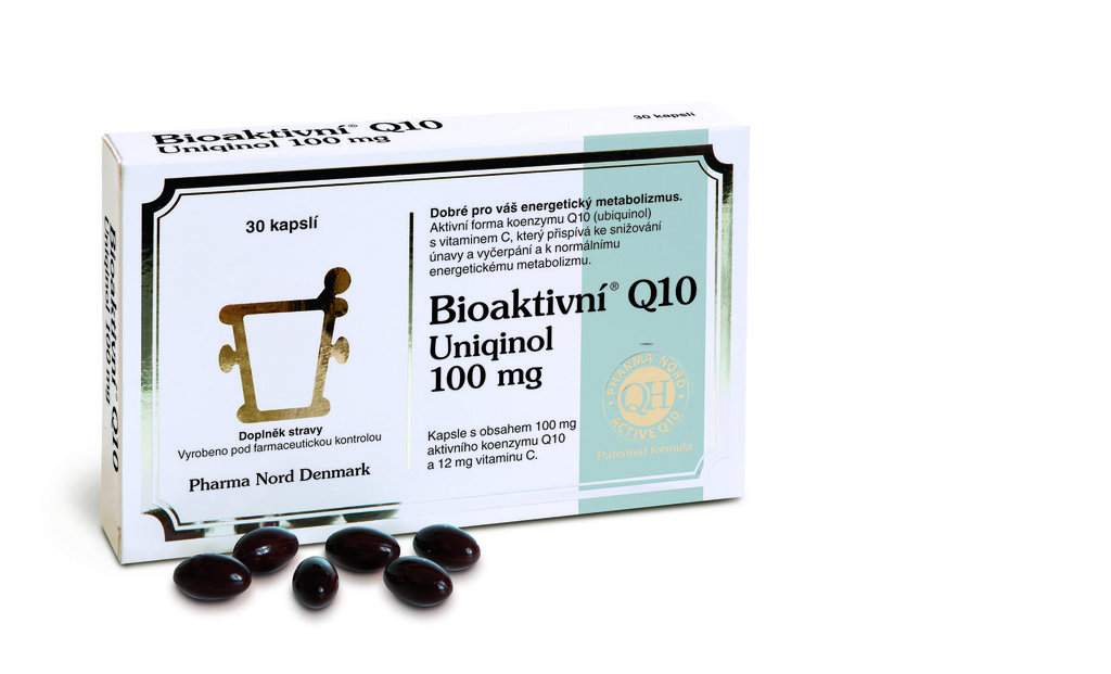 Pharma Nord Bioaktivní Q10 Uniqinol 100 mg 30 kapslí