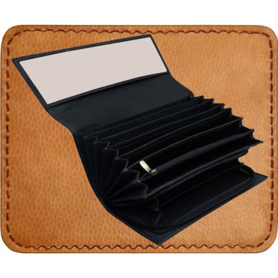 Kasírka Velká číšnická peněženka kasírtaška pro číšníky kožená .