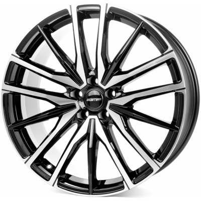 GMP SPARTA 10,5X21 5X112 ET43 black silver – Hledejceny.cz