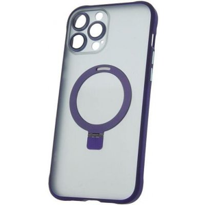 Pouzdro CPA Silikonové TPU Mag Ring iPhone 13 Pro Max fialové