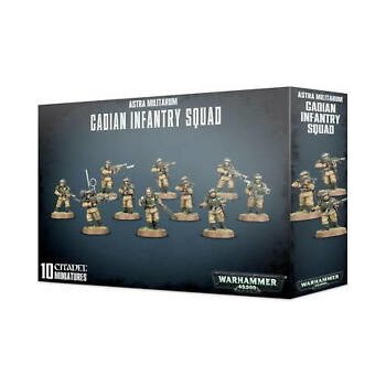 GW Warhammer 40.000 Astra Militarum Cadian Infantry Squad