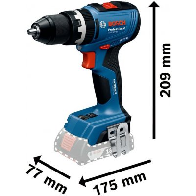 BOSCH GSB 18V-65 + GWS 18V-8 0615A5008Z – Zboží Mobilmania