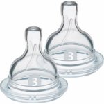 Philips Avent Dudlík Anti-colic/Classic+ 3 střední průtok 2 ks Bílá – Zbozi.Blesk.cz