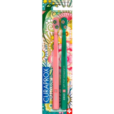 Curaprox Zubní kartáček 5460 Ultra soft Love Edition 2 ks – Hledejceny.cz