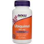 Now Foods Ubiquinol Kaneka 100 mg 60 softgel kapslí – Hledejceny.cz