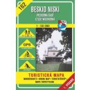 Beskid Niski Východná časť 1:50 000 162 Turistická mapa