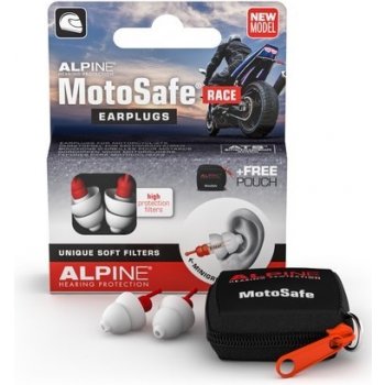 Alpine MotoSafe Race špunty do uší 1 pár