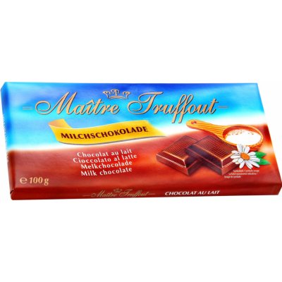 Maitre Truffout mléčná čokoláda 100 g – Zboží Mobilmania