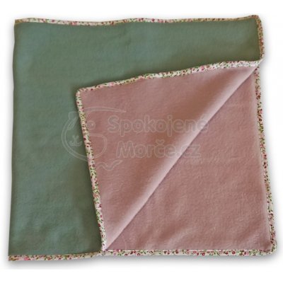 Spokojené morče fleecová podložka pudr/mint 115 x 55 cm – Hledejceny.cz
