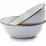 Barebones Smaltované misky bílé 15 cm 2 ks – Hledejceny.cz