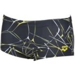 Arena water low waist short plavky 500 černé – Hledejceny.cz