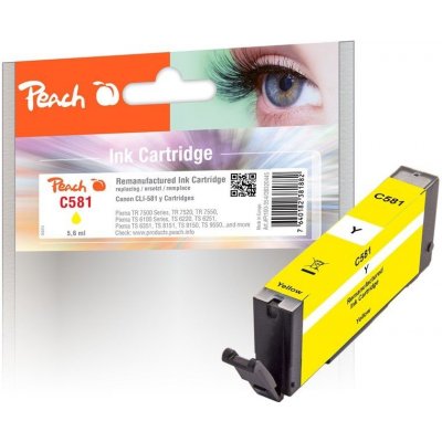 Peach Canon CLI-518, yellow, 5,6 ml – Sleviste.cz