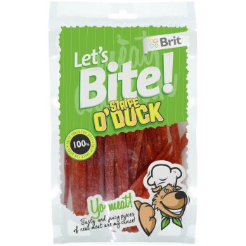 Brit Let's Bite! Stripe o'Duck 80 g