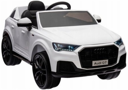 Lean Cars Audi Q7 auto na baterie bílá