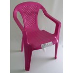 Progarden Židlička plastová dětská růžová – Zboží Dáma