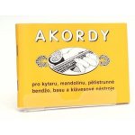 Akordy pro kytaru, mandolínu, pětistrunné bendžo, basu a klávesové nástroje – Zboží Dáma