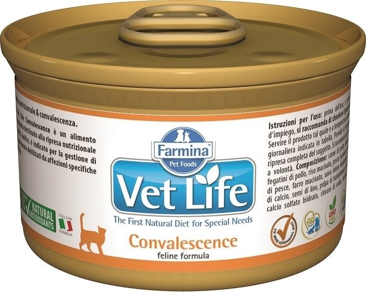 Vet Life Natural cat Convalescence 85 g