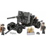 COBI 3140 World War II Německé protiletadlové dělo 8.8 cm Flak 18 s lafetou 1:35 – Sleviste.cz