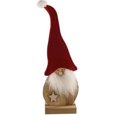 SVENSKA LIVING Plstěná figurka 29cm Santa – Zbozi.Blesk.cz