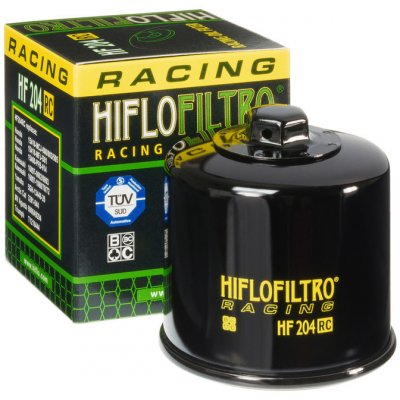 HIFLO olejový filtr HF 204 závodní HONDA/ KAWASAKI/ YAMAHA víčko 17mm (50)