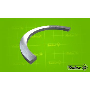 GUFERO® Plochý těsnící kroužek Al - 12×16×1,5