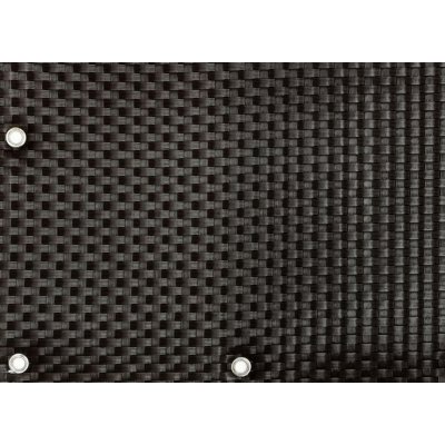 MyBestHome balkonová ratanová zástěna s očky Malmo 1300 g/m2 1 x 5 m tmavě hnědá – HobbyKompas.cz