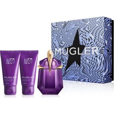 Mugler Alien EDP plnitelná 30 ml + tělové mléko 2 x 50 ml dárková sada