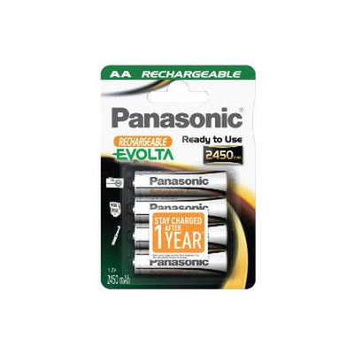 Panasonic Ready to Use AA 2450 HHR-3XXE/4BC – Zboží Mobilmania