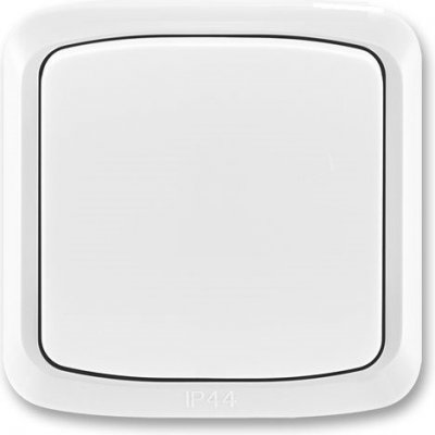 ABB Tlačítko TANGO bez kontrolky komplet bílé – Zboží Mobilmania