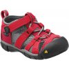 Dětské trekové boty Keen dětské sandály Seacamp II CNX INF červená/šedá