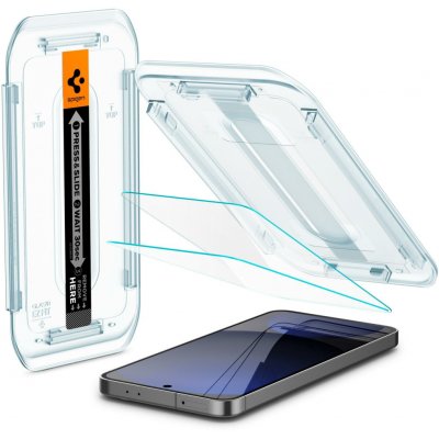 Spigen Glass tR EZ Fit 2 Pack transparency Samsung Galaxy S24 FE AGL08729 – Hledejceny.cz