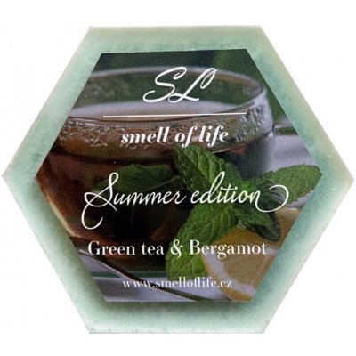 Smell of Life Vonný vosk Green Tea & Bergamot 44 g