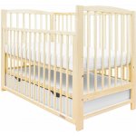 New Baby LILLY se stahovací bočnicí a šuplíkem přírodní – Zboží Mobilmania