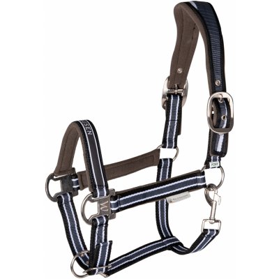 Waldhausen Ohlávka Esperia TWO šedo černá Tmavě šedá – Hledejceny.cz