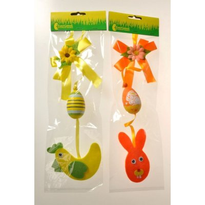 Dekorace závěs. s vajíčkem výška 30 cm 380260 2M – Zboží Mobilmania